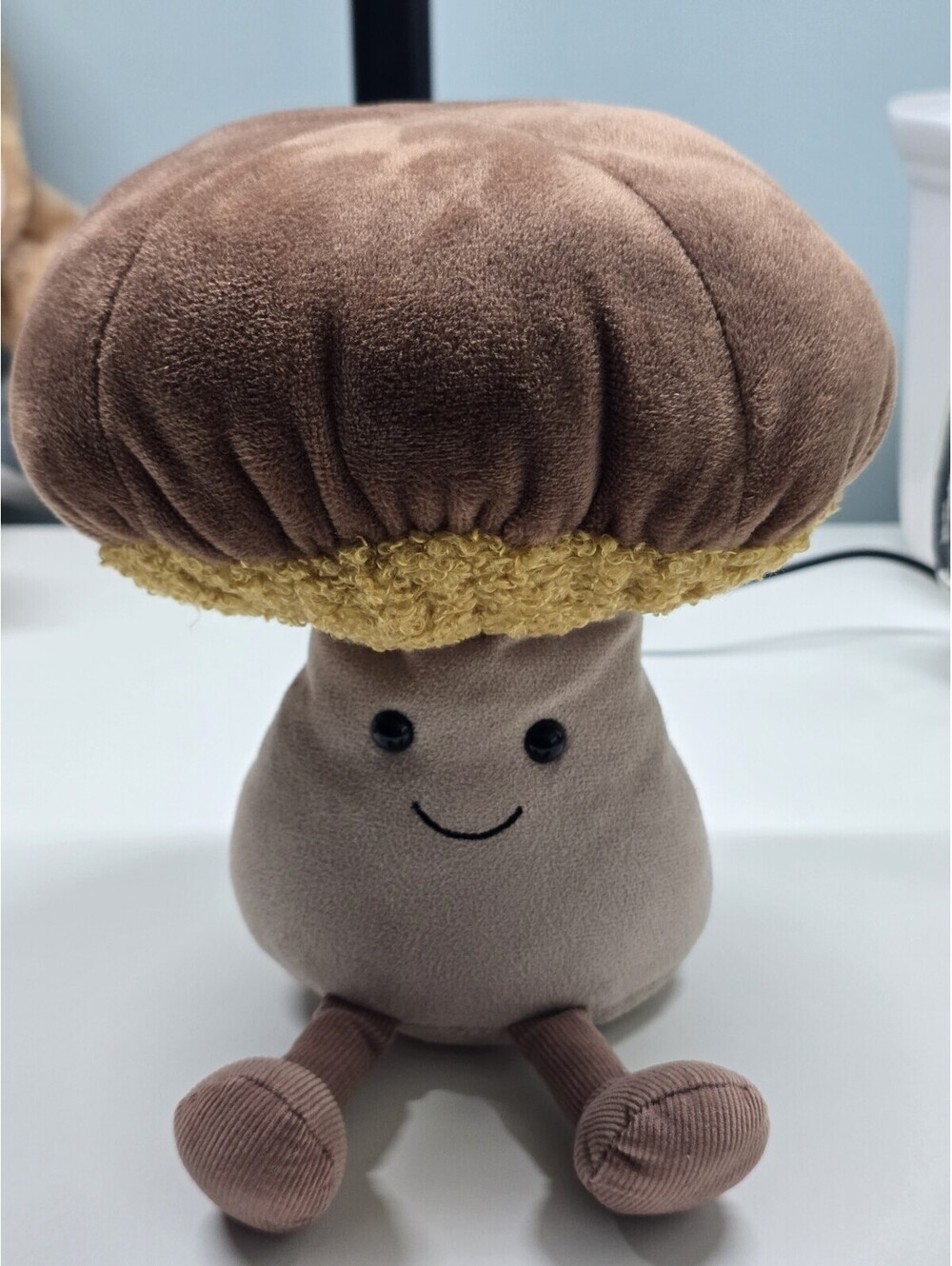 Jellycat Amuseables Toadstool Mushroom Plush-Retired Rare HTF Authentic